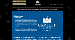 Desktop Screenshot of camelotcastle.com